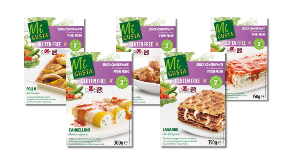 Mi gusta brezglutenske pripravljene jedi